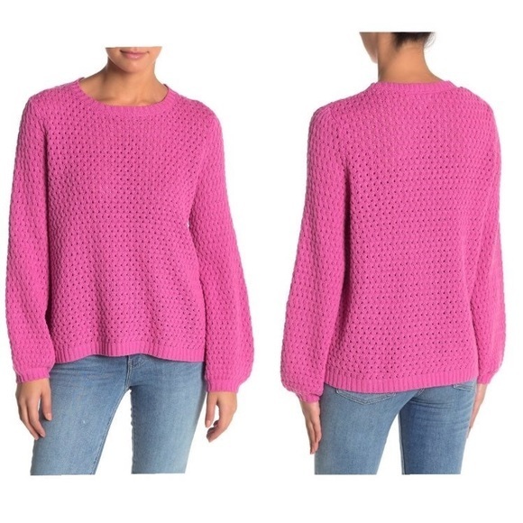 NWT 14th & Union | Popcorn Knit Sweater - Picture 1 of 5